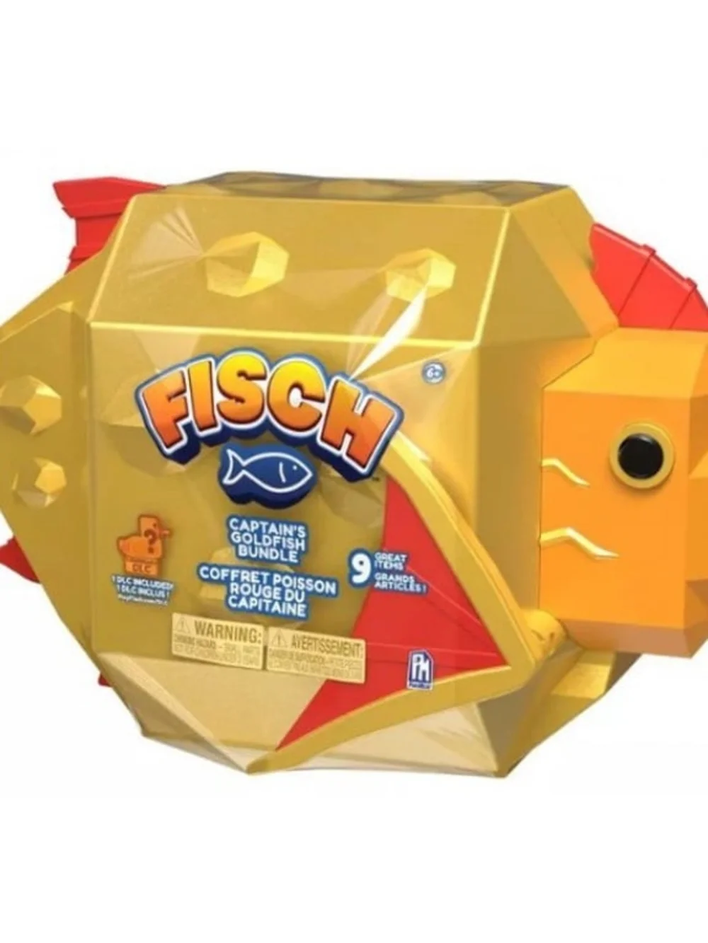 Yellow Play Fish Toy - Fisher-Style Collectible